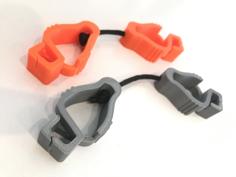 Glove Clips 3D Printer Model