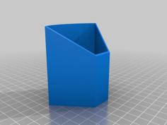 Grinder Chute 3D Printer Model