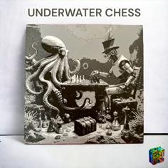 Underwater Chess 3D Printer Model