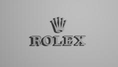 Rolex Logo 3D Printer Model