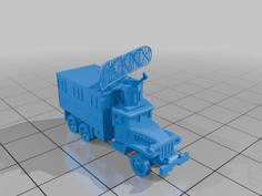 Tps1E Radio Truck 3D Printer Model