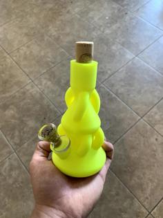 Totally Tubular Bong Water Pipe 3D Printer Model