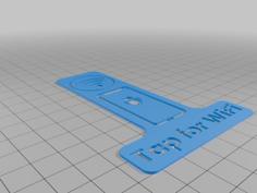 NFC WiFi Tag 3D Printer Model