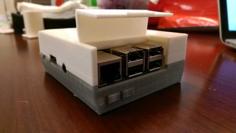 BabyNES Raspberry Pi B+ Case 3D Printer Model