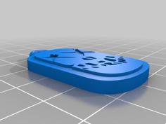 Suicide Squad Pendant/keychain 3D Printer Model