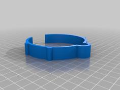 Vinyl Roll Clip 3D Printer Model