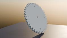 Custom Lego Saw Blade 3D Printer Model