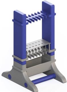 Extracellular Vesicle Rack – Izon Column 3D Printer Model