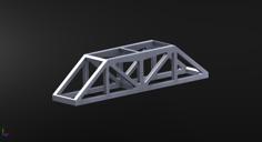 Bridge- Light And Strong Warren Truss 3D Printer Model