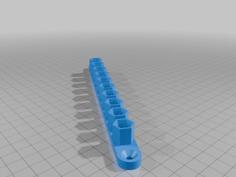 Easy Access Magnetic Bit Holder 3D Printer Model