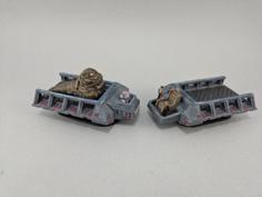 Sci-fi Hover Hauler 3D Printer Model