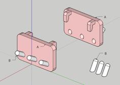 Fook_03 For IKEA SKADIS 3D Printer Model