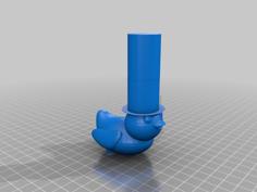 Duck With A Really Tall Top Hat 3D Printer Model