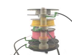 Stackable Filament Spool 3D Printer Model