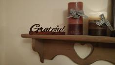 Mantel Decor: Grateful 3D Printer Model