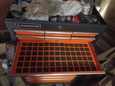 Gridfinity Baseplate Magnusson Toolbox 3D Printer Model