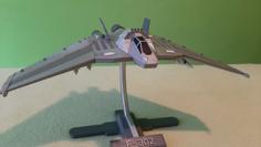 F-302 From Stargate 3D Printer Model