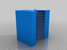 Card Holder Rising Sun 3 3D Printer Model