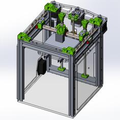 GBot Tiny (HBot With 120x120mm Printbed) 3D Printer Model