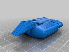 Imperial Sentinel Class Shuttle – FOR RESIN PRINTERS 3D Printer Model