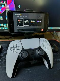 Ps5 Dualsense Phone Mount 3D Printer Model