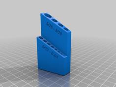 Allen Key Holder 3D Printer Model