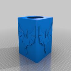 Smaug Tissue Box 3D Printer Model