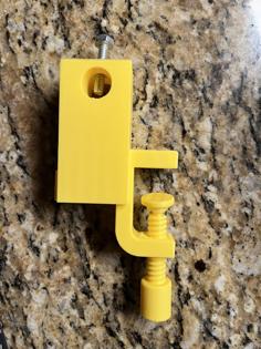 One Handed Crochet Hook Holder 3D Printer Model