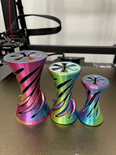 Spiral Fidget 3D Printer Model