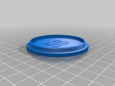 Lens Cap 58mm (screw) 3D Printer Model