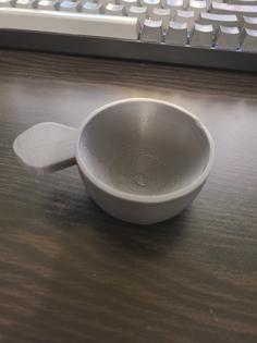 1/4 Cup Scooper 3D Printer Model