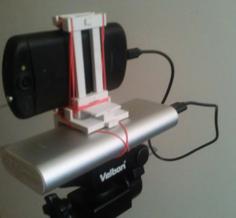 Adjustable Phone Holder For Tripod Quick Release 3D Printer Model