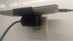 WALL OUTLET CELLPHONE HOLDER (ASUS) 3D Printer Model