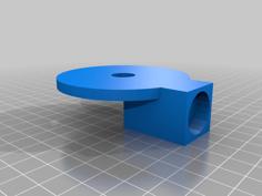 Circular Single Frag Rack 3D Printer Model