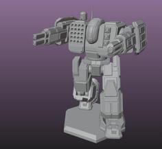 Toyama Battlemech 3D Printer Model