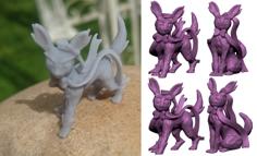 Sylveon Fairycat 3D Printer Model