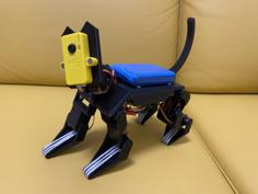 Servo Robot Cat Prototype 3 – EMAX Servo 3D Printer Model