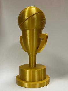 Basketball Trophy 3D Printer Model