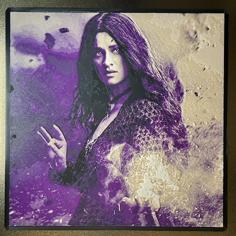 Yennefer In Purple – Hueforge Print 3D Printer Model