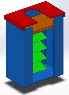 Condom Dispenser For 70×40 Mm 3D Printer Model