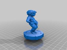 Manneken Pis Extruder Knob 3D Printer Model