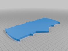 Absolute Batman Symbol Redesign V2 3D Printer Model