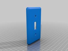 JUST A LIGHT SWITCH COVER! 3D Printer Model