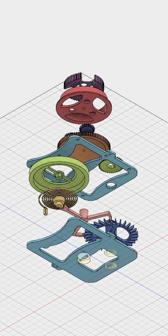 World’s Most Complicated 1 Minute Timer 3D Printer Model