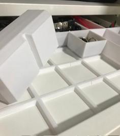 KOMPLEMENT Pull-out Tray Organizer – IKEA 3D Printer Model