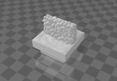 Basic Graveyard Stonewall Section (Dragon Blocks Compatible) 3D Printer Model