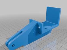 Screen Door Bracket Upgraded 3D Printer Model