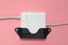 Macbook Pro Power Supply Mount 3D Printer Model