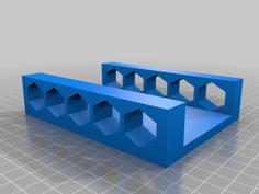 Bookshelf Speaker Riser 3D Printer Model