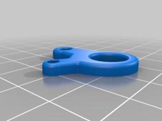 3 Hole Rope Tensioner 3D Printer Model